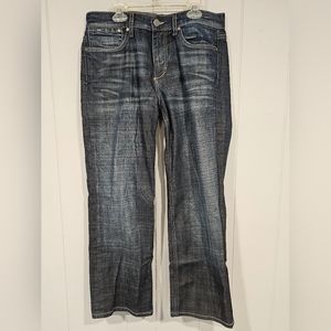 J0E's Jeans Mens Classic Straight Leg Jeans Sz 32 x 28 Dark Wash w Stretch